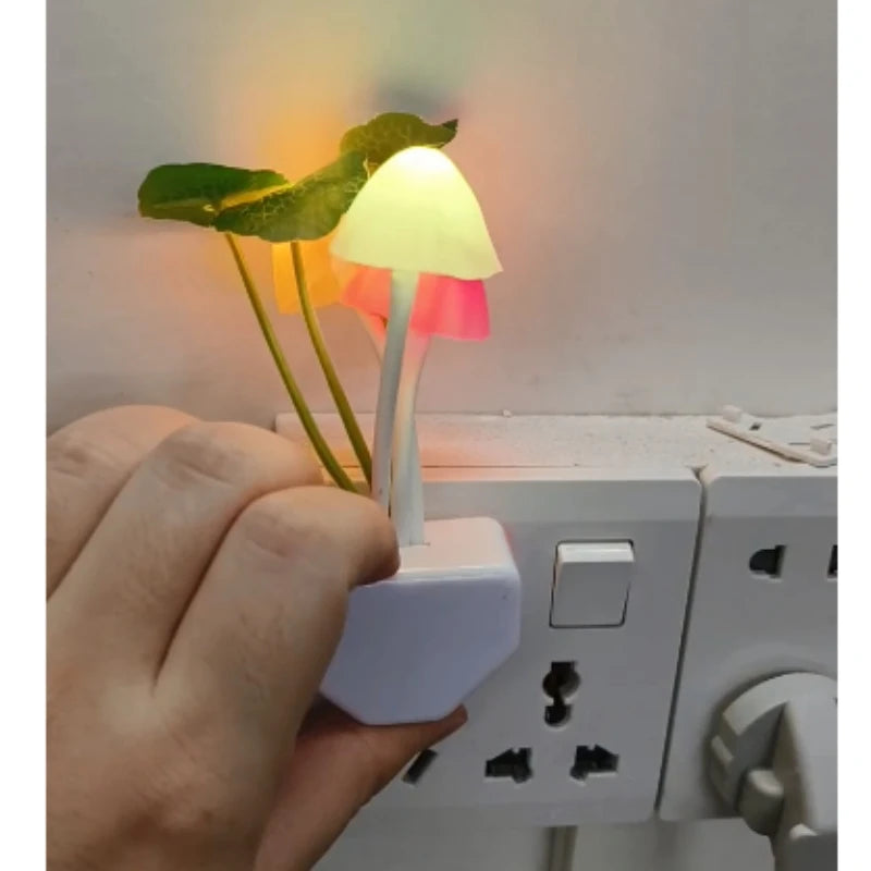 RTONTR – lampka nocna LED w kształcie grzybków