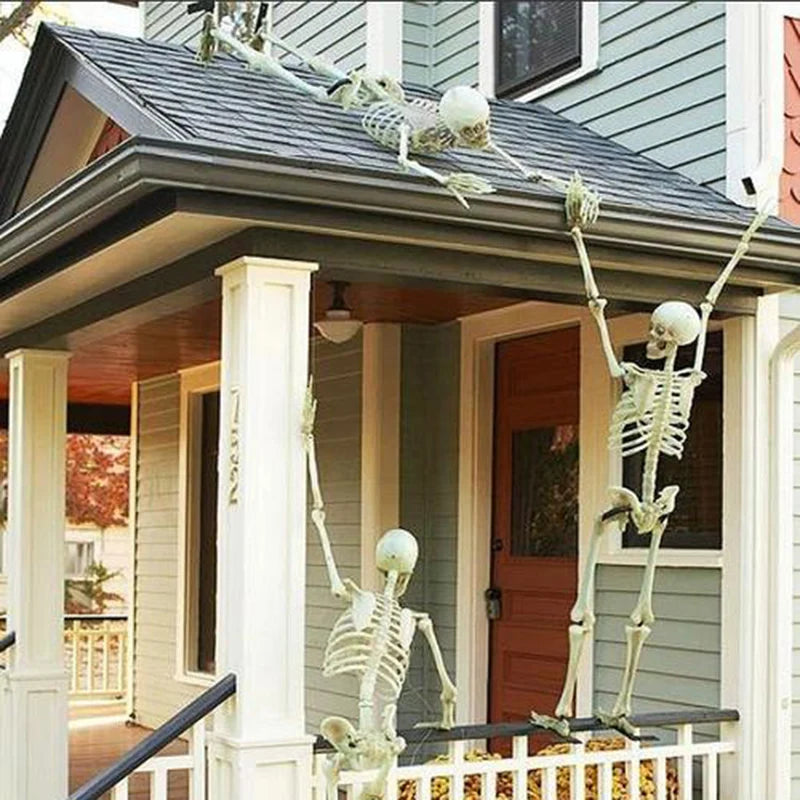 Szkielet Humanoidalny Halloween – Dekoracja Do Domu Strachu, Balkonu i Imprez DIY