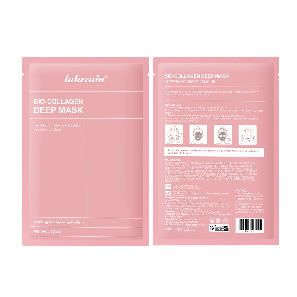 Hydrożelowa maska do twarzy Bio-Collagen – 34 g