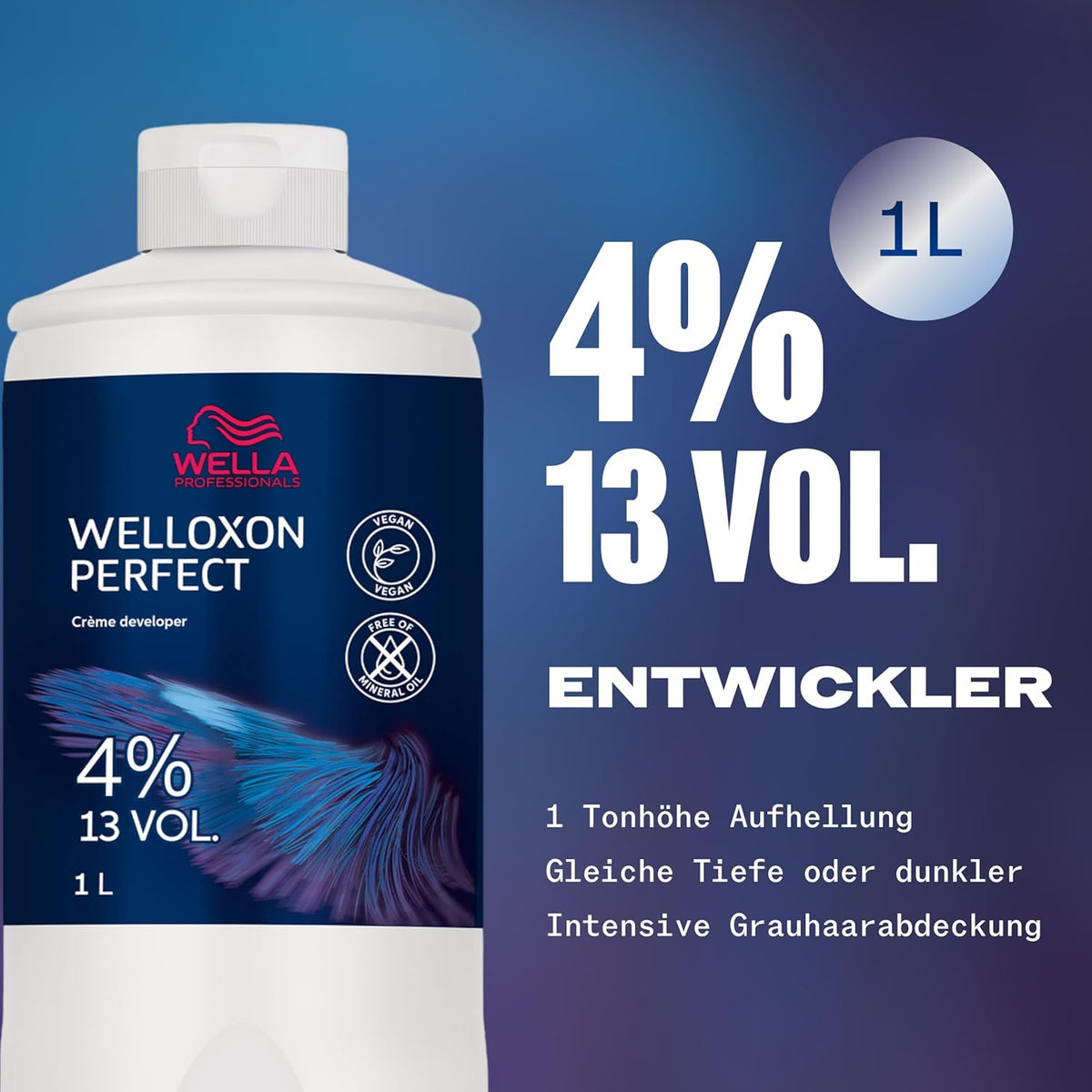 Wella Welloxon Perfect Creme Developer 13 Vol-1