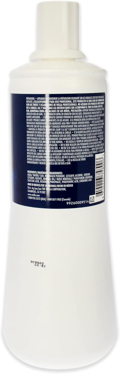 Wella Welloxon Perfect Creme Developer 1000ml