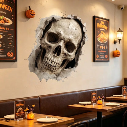 Naklejki ścienne Halloween – Szkielet do Salonu i Sypialni 40x40 cm