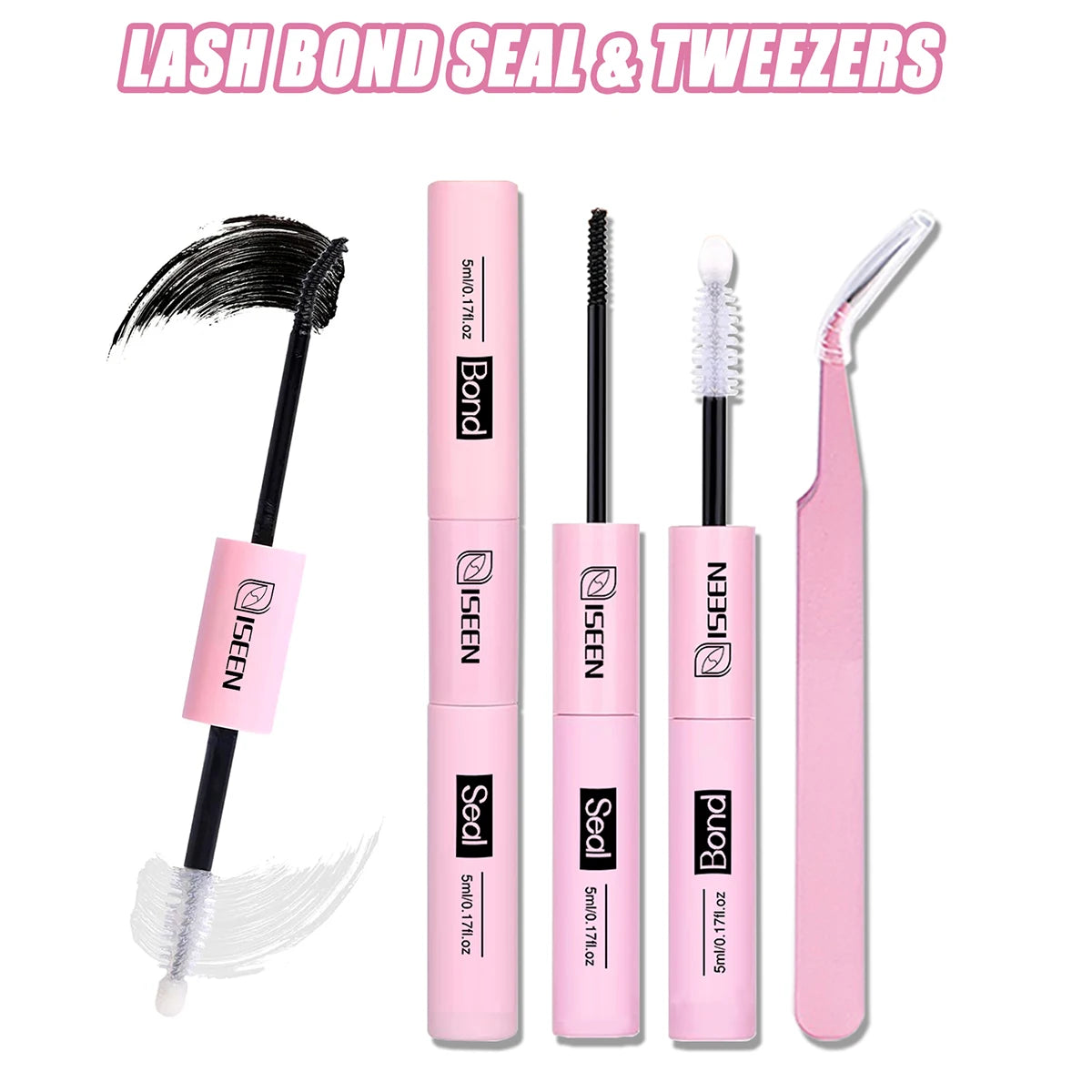 ISEEN Klej do Rzęs Lash Bond & Seal – Super Mocny 10ml
