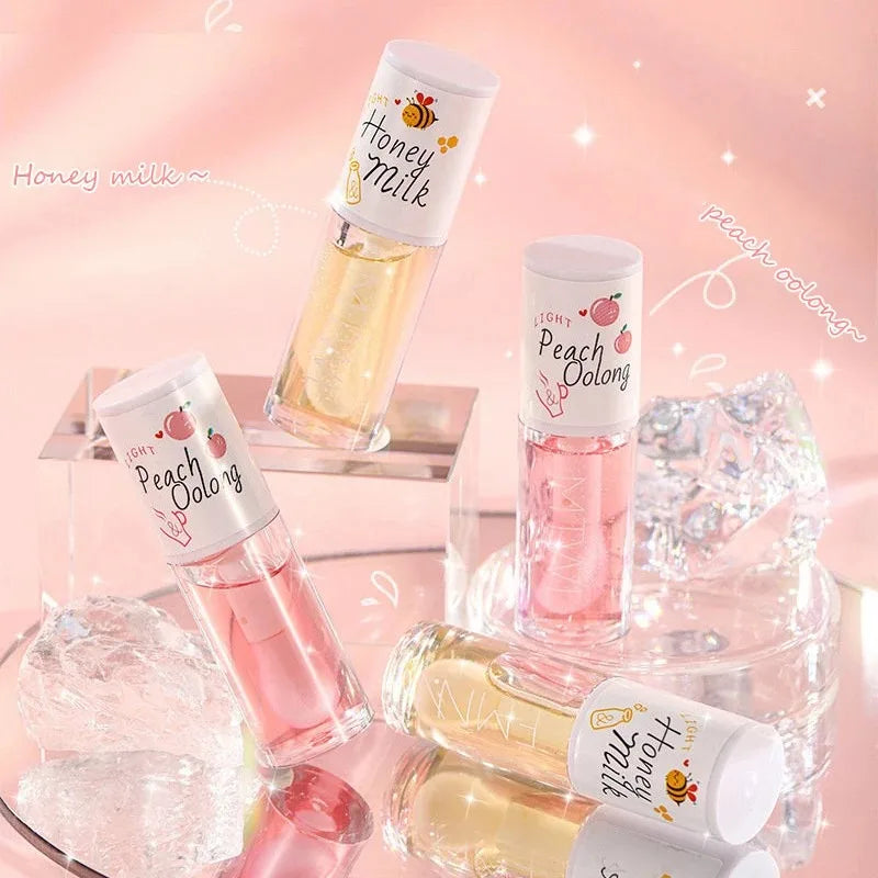 Olejek do ust White Peach & Honey – połysk i komfort
