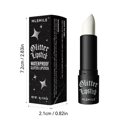 Brokatowa Szminka 7Colors Glitter – Wodoodporna Metaliczna