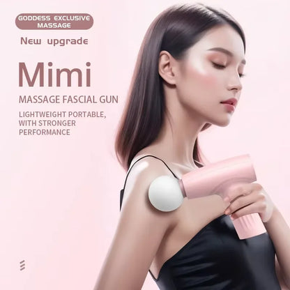 Masażer Xiaomi Mini, ręczny, głęboki masaż tkanek, różowy