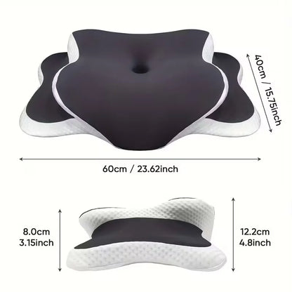 Poduszka motylkowa z pianki memory foam – regulowana wysokość