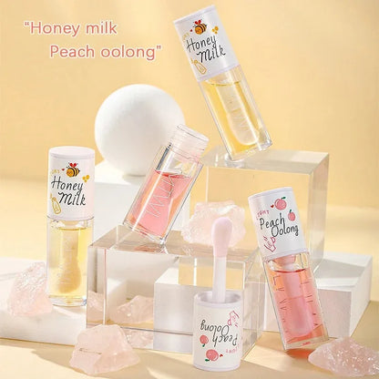 Olejek do ust White Peach & Honey – połysk i komfort