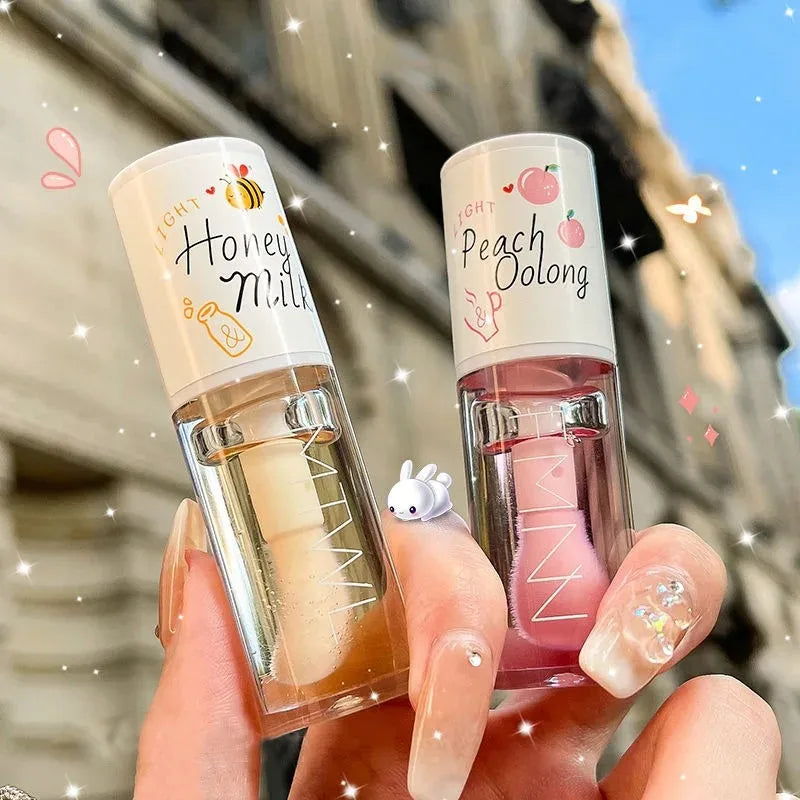 Olejek do ust White Peach & Honey – połysk i komfort