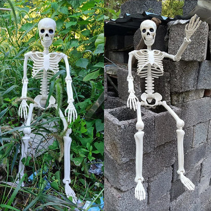 Szkielet Humanoidalny Halloween – Dekoracja Do Domu Strachu, Balkonu i Imprez DIY