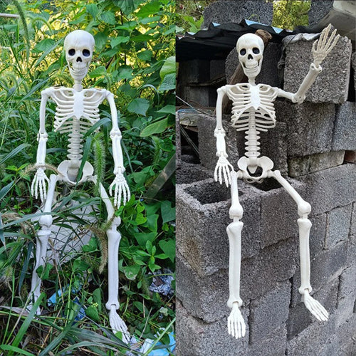 Szkielet Humanoidalny Halloween – Dekoracja Do Domu Strachu, Balkonu i Imprez DIY