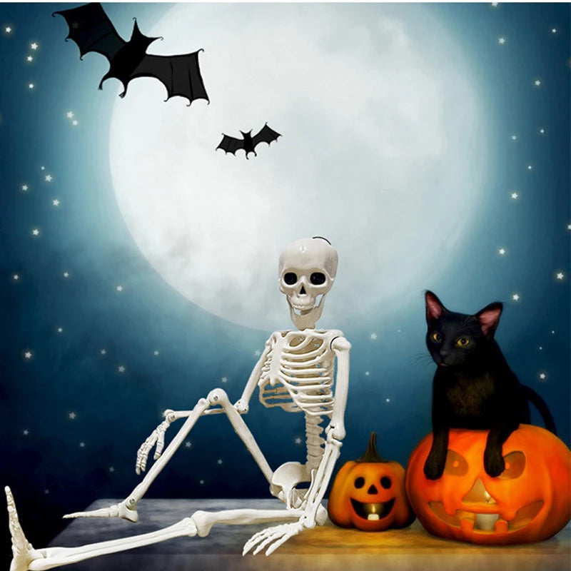Szkielet Humanoidalny Halloween – Dekoracja Do Domu Strachu, Balkonu i Imprez DIY