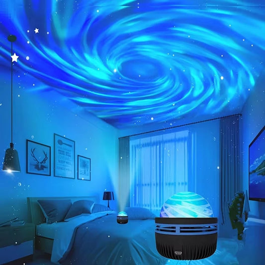 Lumipixie – projektor galaktyki LED z pilotem, USB