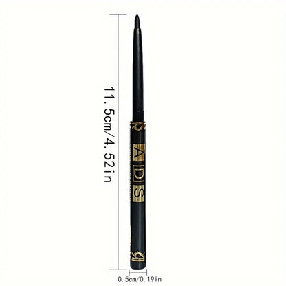 Wodoodporny eyeliner w kredce – czarny, długotrwały, zestaw 3 lub 9 szt.