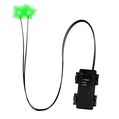 Świecące Oczy Halloween LED z Timerem – Dekoracja do Dyni, Czaszki, Nagrobka
