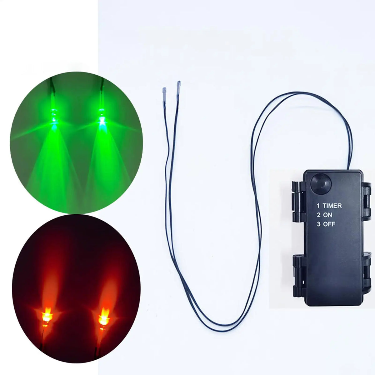 Świecące Oczy Halloween LED z Timerem – Dekoracja do Dyni, Czaszki, Nagrobka
