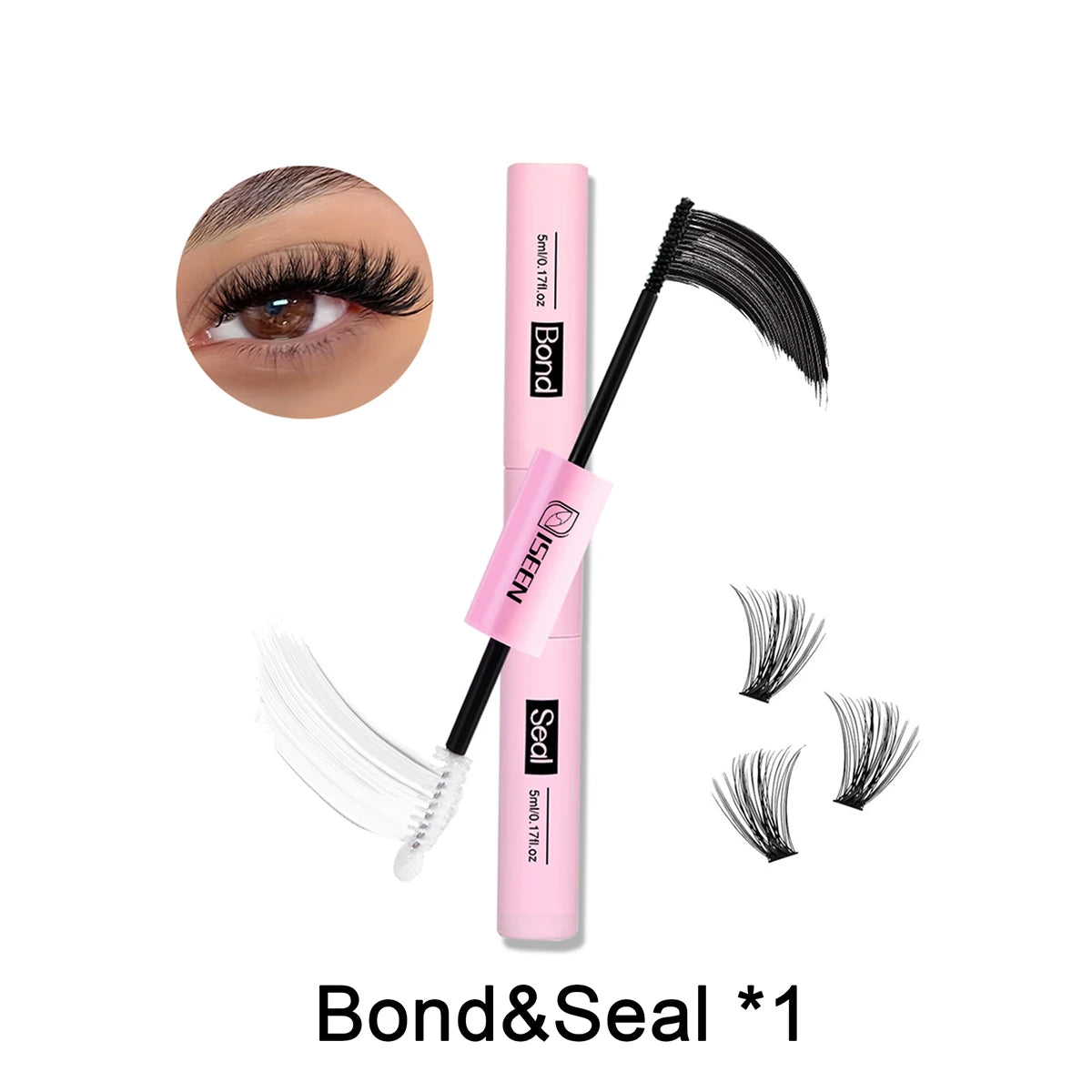 ISEEN Klej do Rzęs Lash Bond & Seal – Super Mocny 10ml