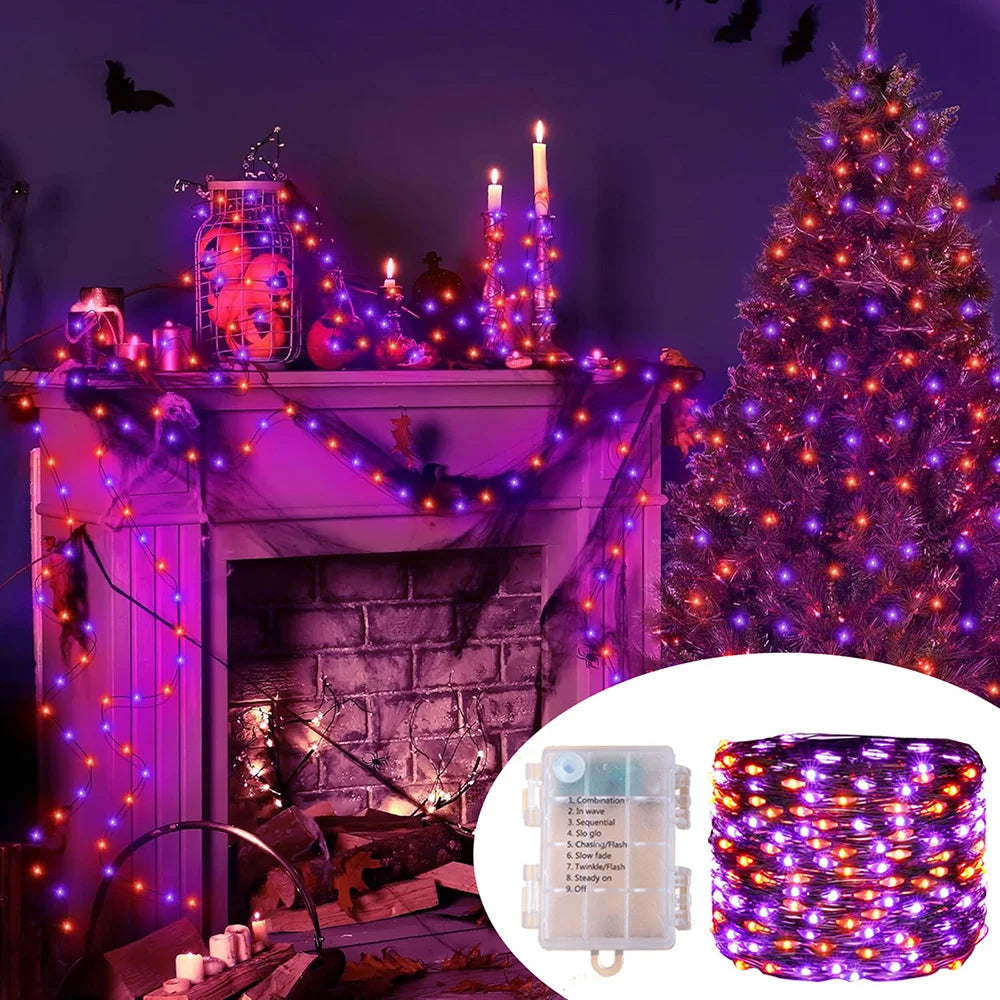 Topdii – lampki LED na druciku z pilotem, USB lub baterie