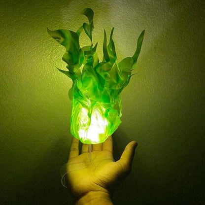 Płynąca Kula Ognia Halloween LED – Rekwizyt Cosplay i Impreza, 3 Kolory