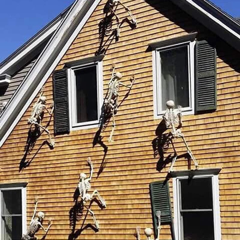 Szkielet Humanoidalny Halloween – Dekoracja Do Domu Strachu, Balkonu i Imprez DIY