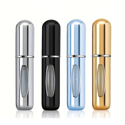 Atomizer do perfum 5ml – aluminiowy, wielokrotnego napełniania, do podróży
