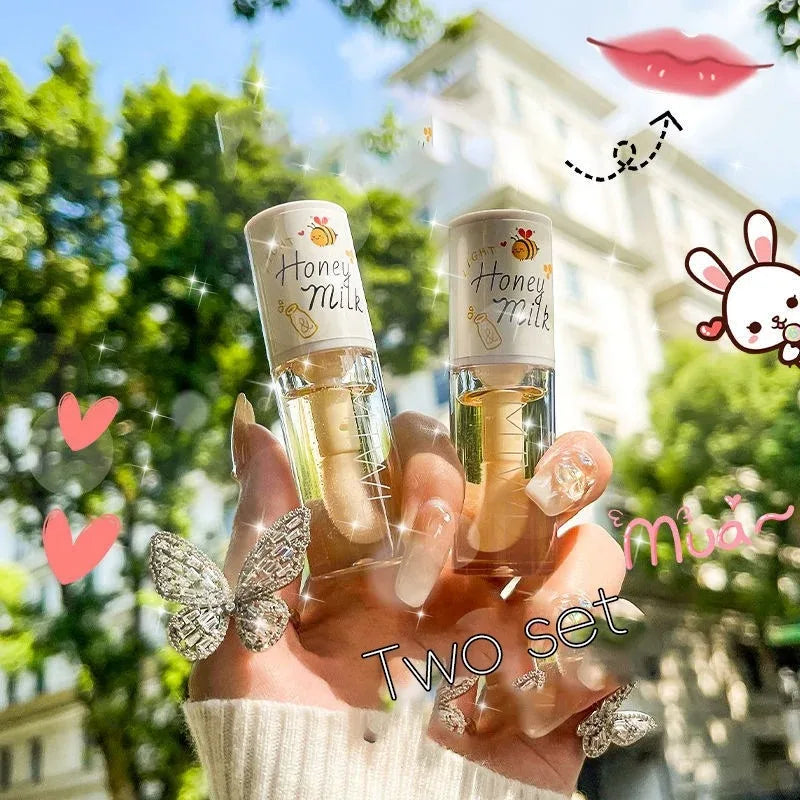 Olejek do ust White Peach & Honey – połysk i komfort