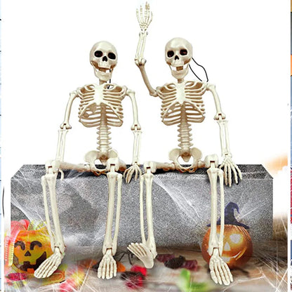 Szkielet Humanoidalny Halloween – Dekoracja Do Domu Strachu, Balkonu i Imprez DIY