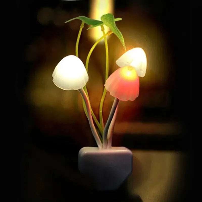 RTONTR – lampka nocna LED w kształcie grzybków