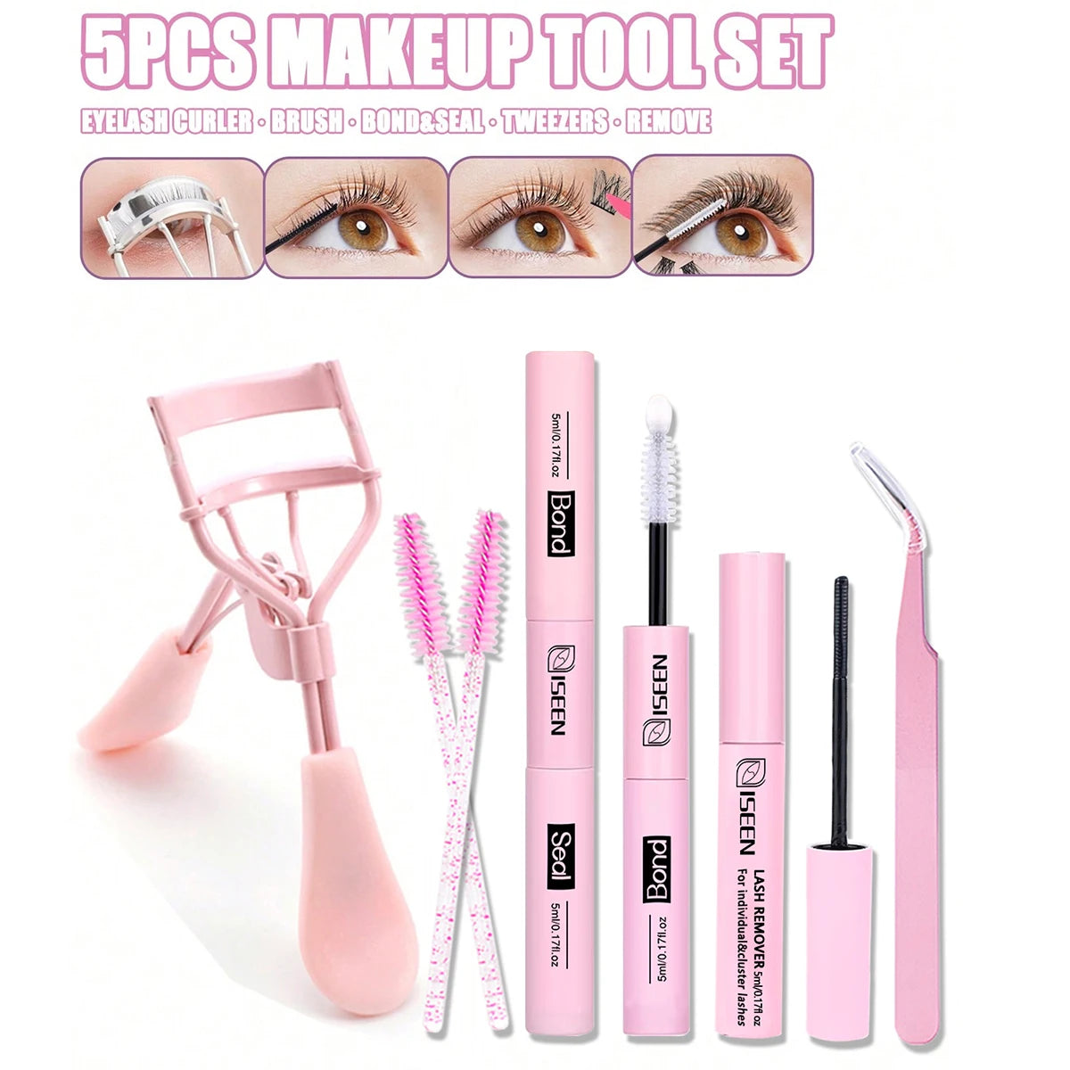 ISEEN Klej do Rzęs Lash Bond & Seal – Super Mocny 10ml