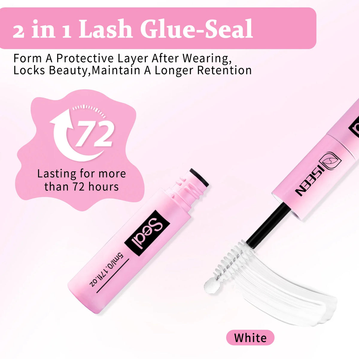 ISEEN Klej do Rzęs Lash Bond & Seal – Super Mocny 10ml