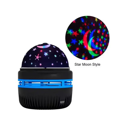 Saimili – projektor LED gwiazd i księżyca, USB