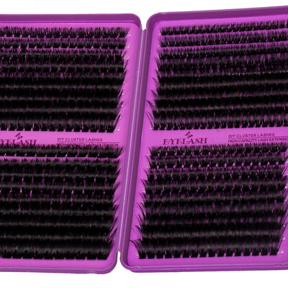 Zestaw do Rzęs DIY Lash Clusters – Efekt Przedużania w Domu