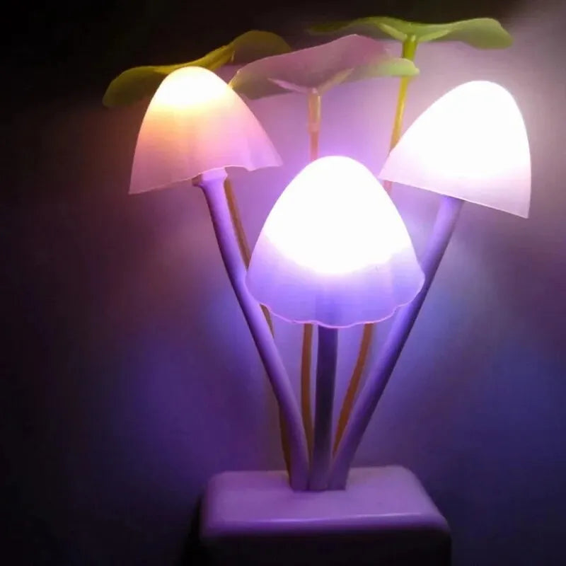 RTONTR – lampka nocna LED w kształcie grzybków