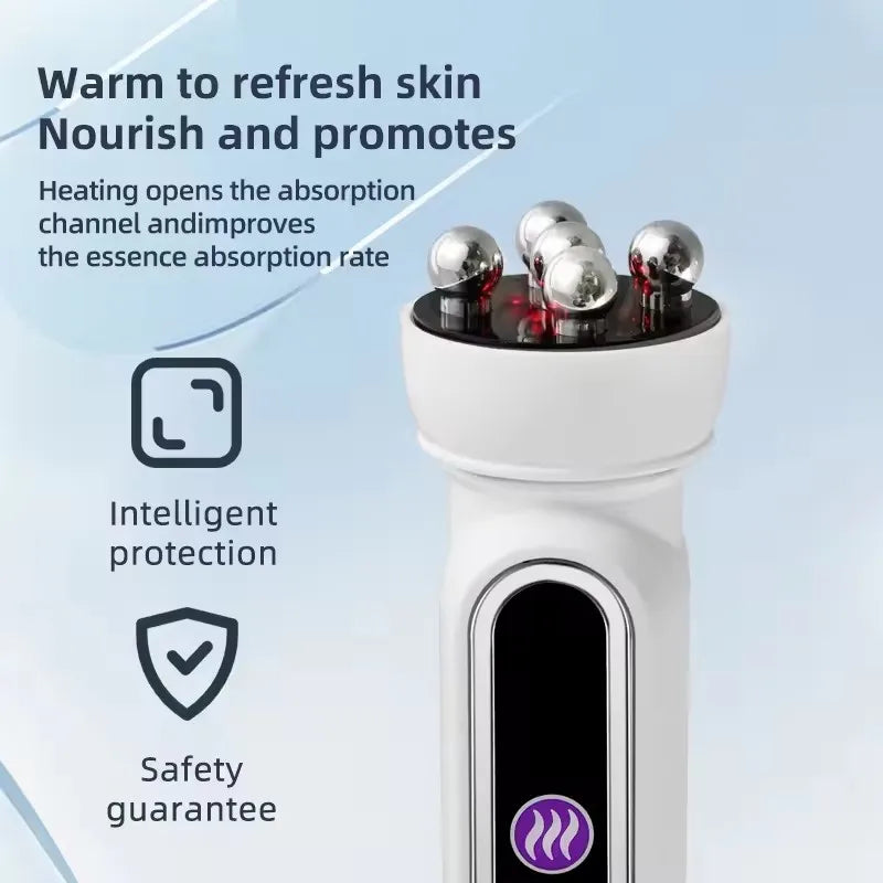3w1 masażer RF EMS 360° do liftingu i odmładzania skóry