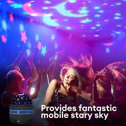 Saimili – projektor LED gwiazd i księżyca, USB