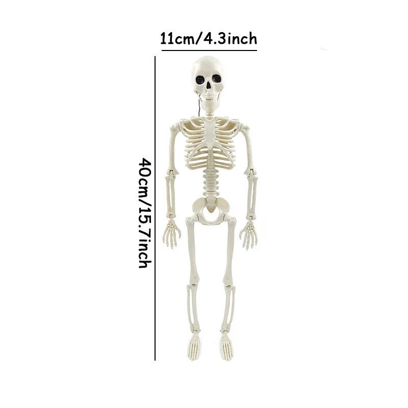 Szkielet Humanoidalny Halloween – Dekoracja Do Domu Strachu, Balkonu i Imprez DIY