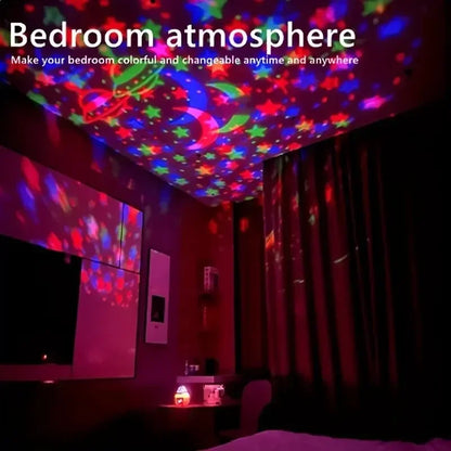 Saimili – projektor LED gwiazd i księżyca, USB
